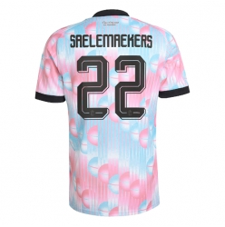 Belgien Alexis Saelemaekers #22 Auswärtstrikot WM 2026 Kurzarm