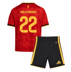 Belgien Alexis Saelemaekers #22 Heimtrikot Kinder WM 2026 Kurzarm (+ kurze hosen)
