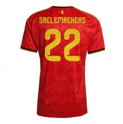 Belgien Alexis Saelemaekers #22 Heimtrikot WM 2026 Kurzarm