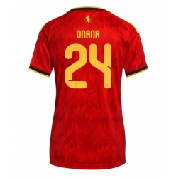 Belgien Amadou Onana #24 Heimtrikot Frauen WM 2026 Kurzarm