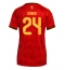 Belgien Amadou Onana #24 Heimtrikot Frauen WM 2026 Kurzarm