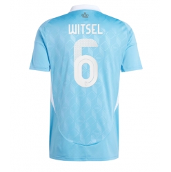 Belgien Axel Witsel #6 Auswärtstrikot EM 2024 Kurzarm