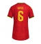 Belgien Axel Witsel #6 Heimtrikot Frauen WM 2026 Kurzarm Belgien Axel Witsel #6 Heimtrikot Frauen WM 2026 Kurzarm