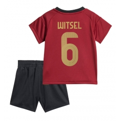 Belgien Axel Witsel #6 Heimtrikot Kinder EM 2024 Kurzarm (+ kurze hosen)