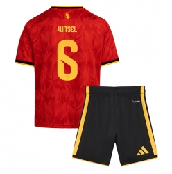 Belgien Axel Witsel #6 Heimtrikot Kinder WM 2026 Kurzarm (+ kurze hosen)