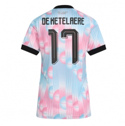 Belgien Charles De Ketelaere #17 Auswärtstrikot Frauen WM 2026 Kurzarm