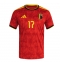 Belgien Charles De Ketelaere #17 Heimtrikot WM 2026 Kurzarm Belgien Charles De Ketelaere #17 Heimtrikot WM 2026 Kurzarm
