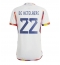 Belgien Charles De Ketelaere #22 Auswärtstrikot WM 2022 Kurzarm
