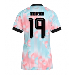 Belgien Diego Moreira #19 Auswärtstrikot Frauen WM 2026 Kurzarm