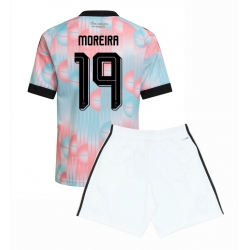Belgien Diego Moreira #19 Auswärtstrikot Kinder WM 2026 Kurzarm (+ kurze hosen)