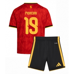 Belgien Diego Moreira #19 Heimtrikot Kinder WM 2026 Kurzarm (+ kurze hosen)