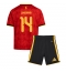 Belgien Dodi Lukebakio #14 Heimtrikot Kinder WM 2026 Kurzarm (+ kurze hosen)