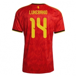Belgien Dodi Lukebakio #14 Heimtrikot WM 2026 Kurzarm