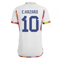 Belgien Eden Hazard #10 Auswärtstrikot WM 2022 Kurzarm
