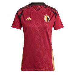 Belgien Heimtrikot Frauen EM 2024 Kurzarm