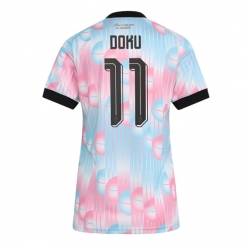 Belgien Jeremy Doku #11 Auswärtstrikot Frauen WM 2026 Kurzarm