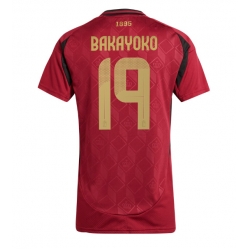 Belgien Johan Bakayoko #19 Heimtrikot Frauen EM 2024 Kurzarm