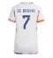 Belgien Kevin De Bruyne #7 Auswärtstrikot Frauen WM 2022 Kurzarm