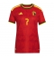 Belgien Kevin De Bruyne #7 Heimtrikot Frauen WM 2026 Kurzarm