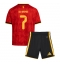 Belgien Kevin De Bruyne #7 Heimtrikot Kinder WM 2026 Kurzarm (+ kurze hosen)