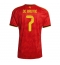 Belgien Kevin De Bruyne #7 Heimtrikot WM 2026 Kurzarm