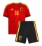 Belgien Leandro Trossard #10 Heimtrikot Kinder WM 2026 Kurzarm (+ kurze hosen)