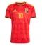 Belgien Leandro Trossard #10 Heimtrikot WM 2026 Kurzarm