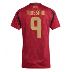 Belgien Leandro Trossard #9 Heimtrikot Frauen EM 2024 Kurzarm