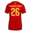Belgien Matias Fernandez-Pardo #26 Heimtrikot Frauen WM 2026 Kurzarm