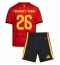Belgien Matias Fernandez-Pardo #26 Heimtrikot Kinder WM 2026 Kurzarm (+ kurze hosen)