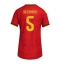Belgien Maxim De Cuyper #5 Heimtrikot Frauen WM 2026 Kurzarm Belgien Maxim De Cuyper #5 Heimtrikot Frauen WM 2026 Kurzarm