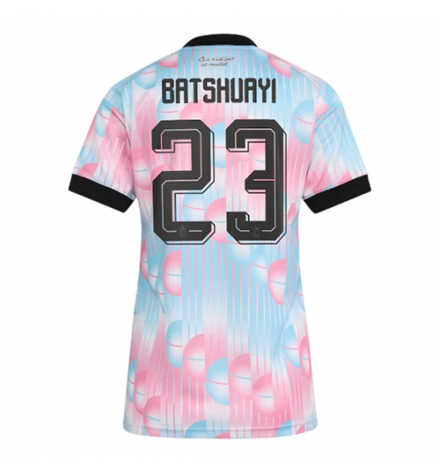 Belgien Michy Batshuayi #23 Auswärtstrikot Frauen WM 2026 Kurzarm Belgien Michy Batshuayi #23 Auswärtstrikot Frauen WM 2026 Kurzarm