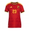 Belgien Michy Batshuayi #23 Heimtrikot Frauen WM 2026 Kurzarm Belgien Michy Batshuayi #23 Heimtrikot Frauen WM 2026 Kurzarm