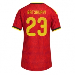 Belgien Michy Batshuayi #23 Heimtrikot Frauen WM 2026 Kurzarm