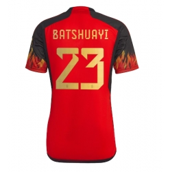 Belgien Michy Batshuayi #23 Heimtrikot WM 2022 Kurzarm