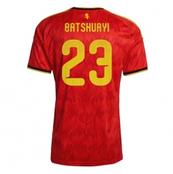 Belgien Michy Batshuayi #23 Heimtrikot WM 2026 Kurzarm