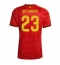 Belgien Michy Batshuayi #23 Heimtrikot WM 2026 Kurzarm Belgien Michy Batshuayi #23 Heimtrikot WM 2026 Kurzarm