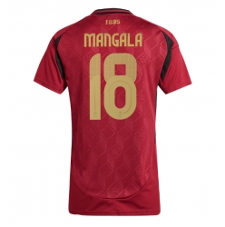 Belgien Orel Mangala #18 Heimtrikot Frauen EM 2024 Kurzarm