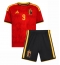 Belgien Romelu Lukaku #9 Heimtrikot Kinder WM 2026 Kurzarm (+ kurze hosen)
