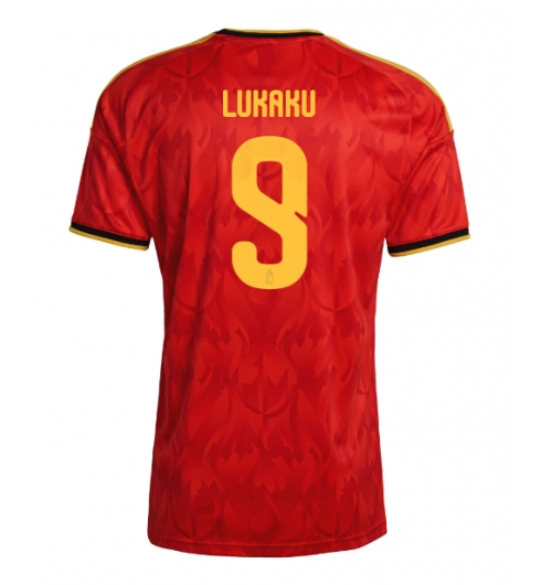 Belgien Romelu Lukaku #9 Heimtrikot WM 2026 Kurzarm Belgien Romelu Lukaku #9 Heimtrikot WM 2026 Kurzarm