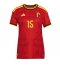 Belgien Thomas Meunier #15 Heimtrikot Frauen WM 2026 Kurzarm