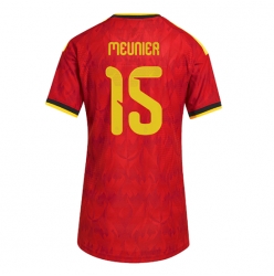 Belgien Thomas Meunier #15 Heimtrikot Frauen WM 2026 Kurzarm