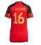 Belgien Thorgan Hazard #16 Heimtrikot Frauen WM 2022 Kurzarm