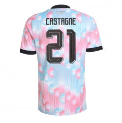 Belgien Timothy Castagne #21 Auswärtstrikot WM 2026 Kurzarm