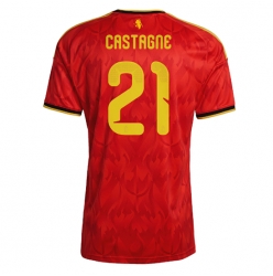 Belgien Timothy Castagne #21 Heimtrikot WM 2026 Kurzarm