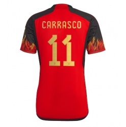Belgien Yannick Carrasco #11 Heimtrikot WM 2022 Kurzarm