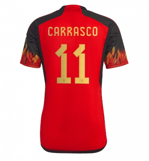 Belgien Yannick Carrasco #11 Heimtrikot WM 2022 Kurzarm