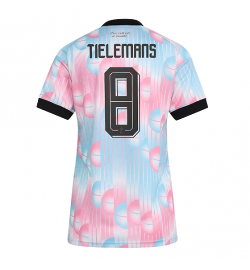 Belgien Youri Tielemans #8 Auswärtstrikot Frauen WM 2026 Kurzarm Belgien Youri Tielemans #8 Auswärtstrikot Frauen WM 2026 Kurzarm