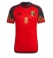 Belgien Youri Tielemans #8 Heimtrikot WM 2022 Kurzarm