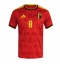 Belgien Youri Tielemans #8 Heimtrikot WM 2026 Kurzarm Belgien Youri Tielemans #8 Heimtrikot WM 2026 Kurzarm